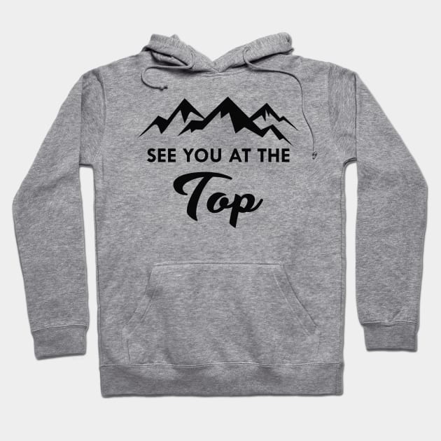 Climbing - See at the top Hoodie by KC Happy Shop